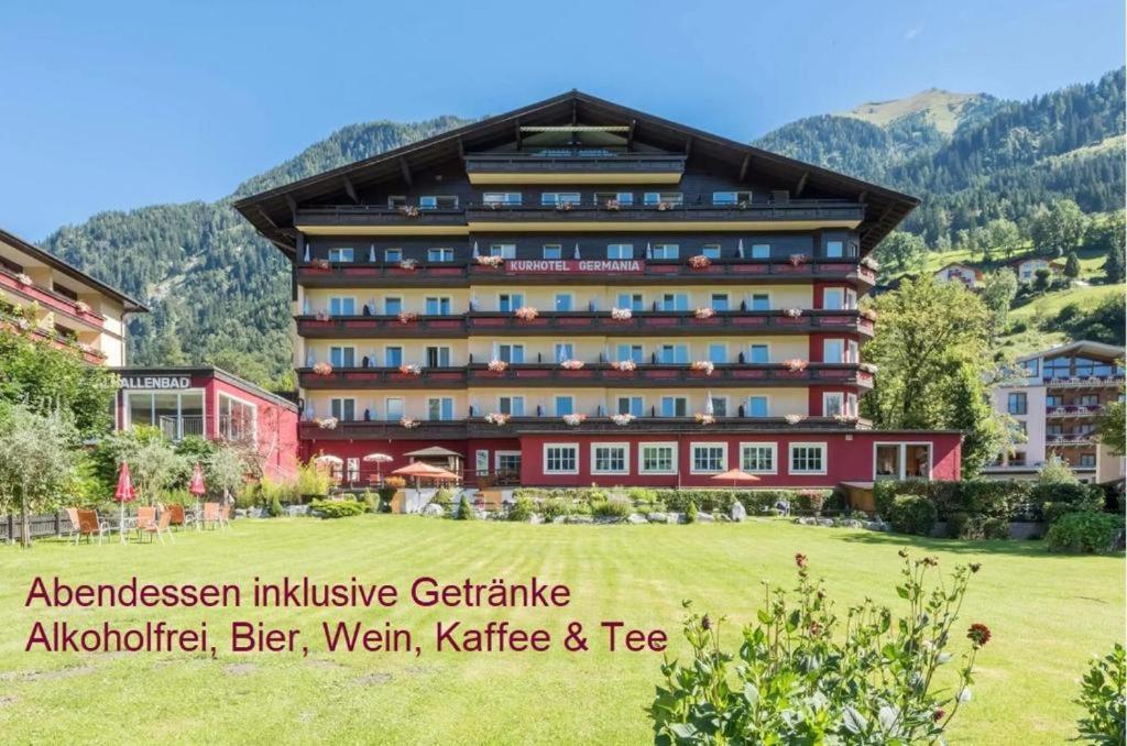 Hotel Germania Gastein - Ganzjaehrig Inklusive Alpentherme Gastein & Sommersaison Inklusive Gasteiner Bergbahnen บาดฮอฟกัสไตน์ ภายนอก รูปภาพ